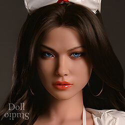 HR Doll R28 head aka ›Sylvia‹ with ROS - silicone