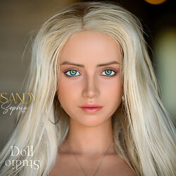Lusandy Doll head ›Sophia‹ - silicone