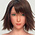 Game Lady GL-167/D body style with GL06-1 head in fair skin color - factory phot