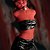 Climax Doll Torso 877 and ›Meru‹ head in 'red' skin color - TPE/silicone hybrid