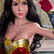 WM Doll no. 74 head with WM-165 body style - Wonder Woman cosplay