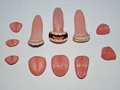 VonRubber Tongue & Teeth Set