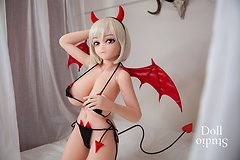 Doll Forever FIT-135/K body style (= 135 cm Fit Plus) with ›Azazel‹ demon anime 