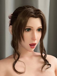 Game Lady GL-168/D body style with GL10-1 head in fair skin color - silicone