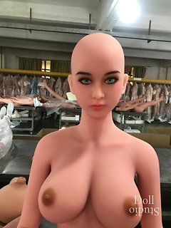 WM Dolls WM-166/B body style, jelly (gel-filled) breasts, with no. 53 and no. 33