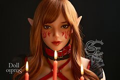 SE Doll SE-158/D body style (= SED 322) with ›Samantha‹ elf head (= SE no. 022) 