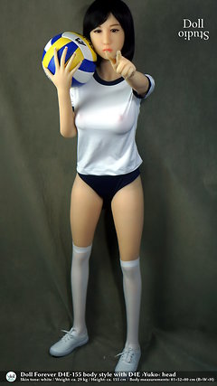 D4E-155 body style with ›Yuko‹ head by Doll Forever / skin tone ›white‹