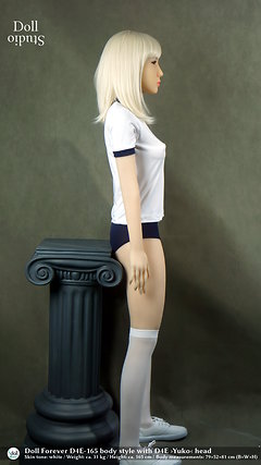 D4E-165 body style with ›Yuko‹ head by Doll Forever / skin tone ›white‹