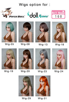 Doll Forever - Wigs (as of 10/2020)