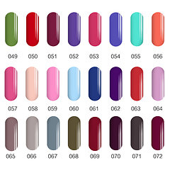 Finger and Toe Nail Colors by Textile Doll