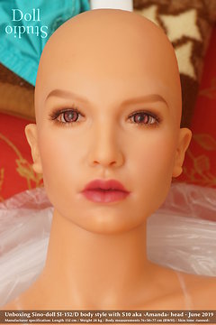 Unboxing Sino-doll SI-152/D with S10 head aka ›Amanda‹ - Dollstudio (06/2019)