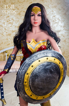 WM Doll no. 74 head with WM-165 body style - Wonder Woman cosplay