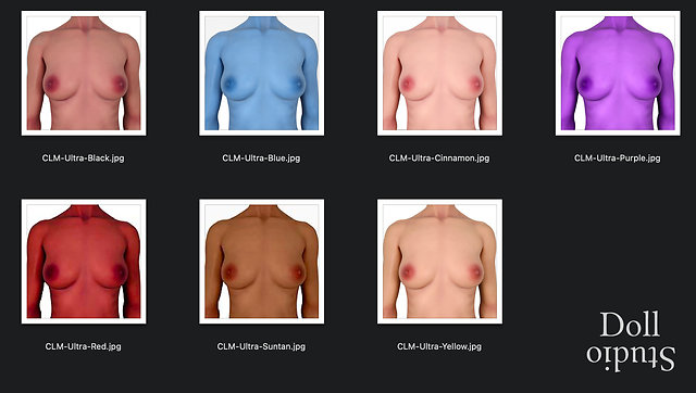 Climax Doll - CLM Ultra Skin Colors as of 04/2024