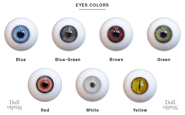 Doll Forever eye colors (11/2018)