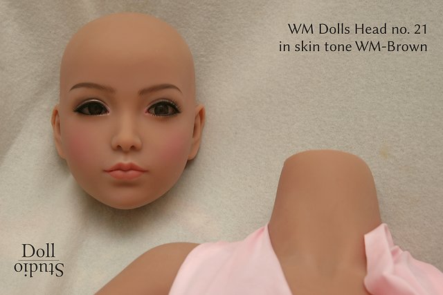 Unboxing WM Dolls Kopf Nr. 21 im Hautton WM-Brown - Dollstudio
