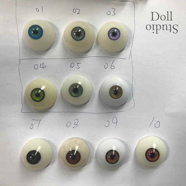 Hitdoll/Ildoll eye colors (05/2019)