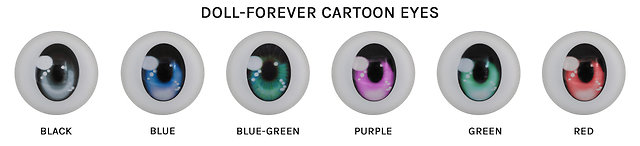 Eye options for Shiori anime heads