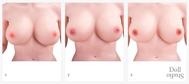 Sino-doll Nipple Colors (as of 05/2019)