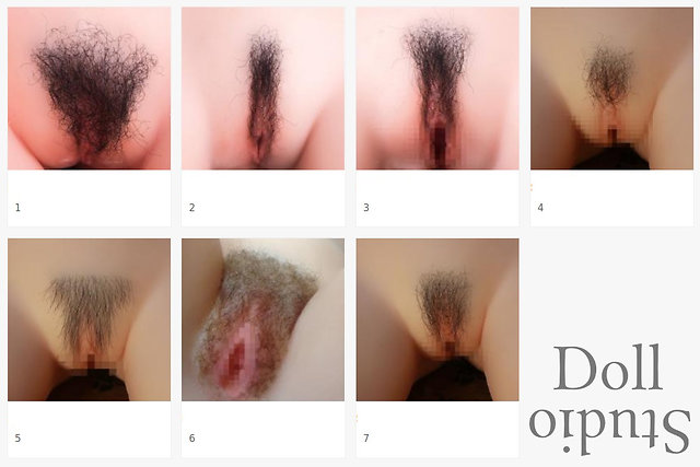 Sino-doll Pubic Hair Styles (as of 05/2019)