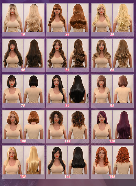 WM Doll wig collection (as of 12/2022)